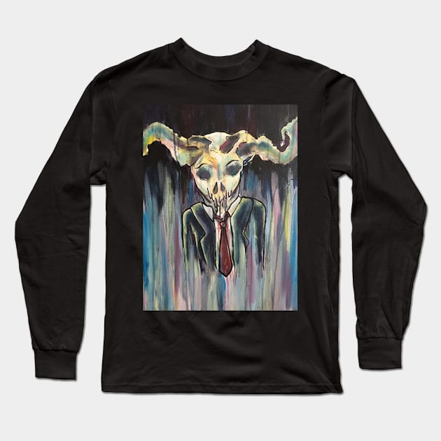 Horns Long Sleeve T-Shirt by xaxuokxenx